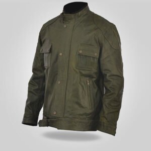 Olive – Men’s Green Leather Jacket